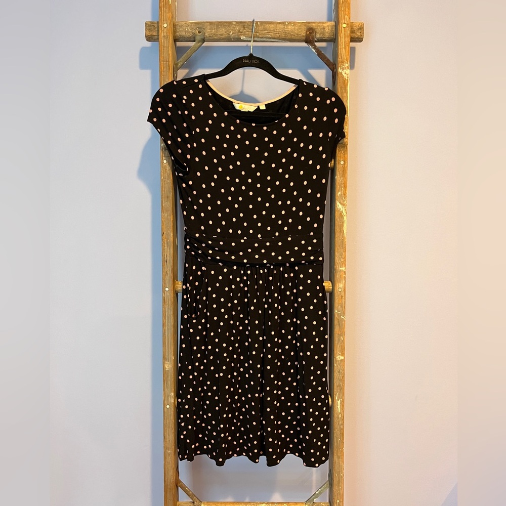 Boden Black and Pink Dress 6p